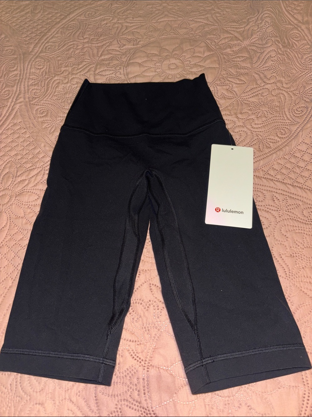 Lululemon Black High-Rise Active Shorts